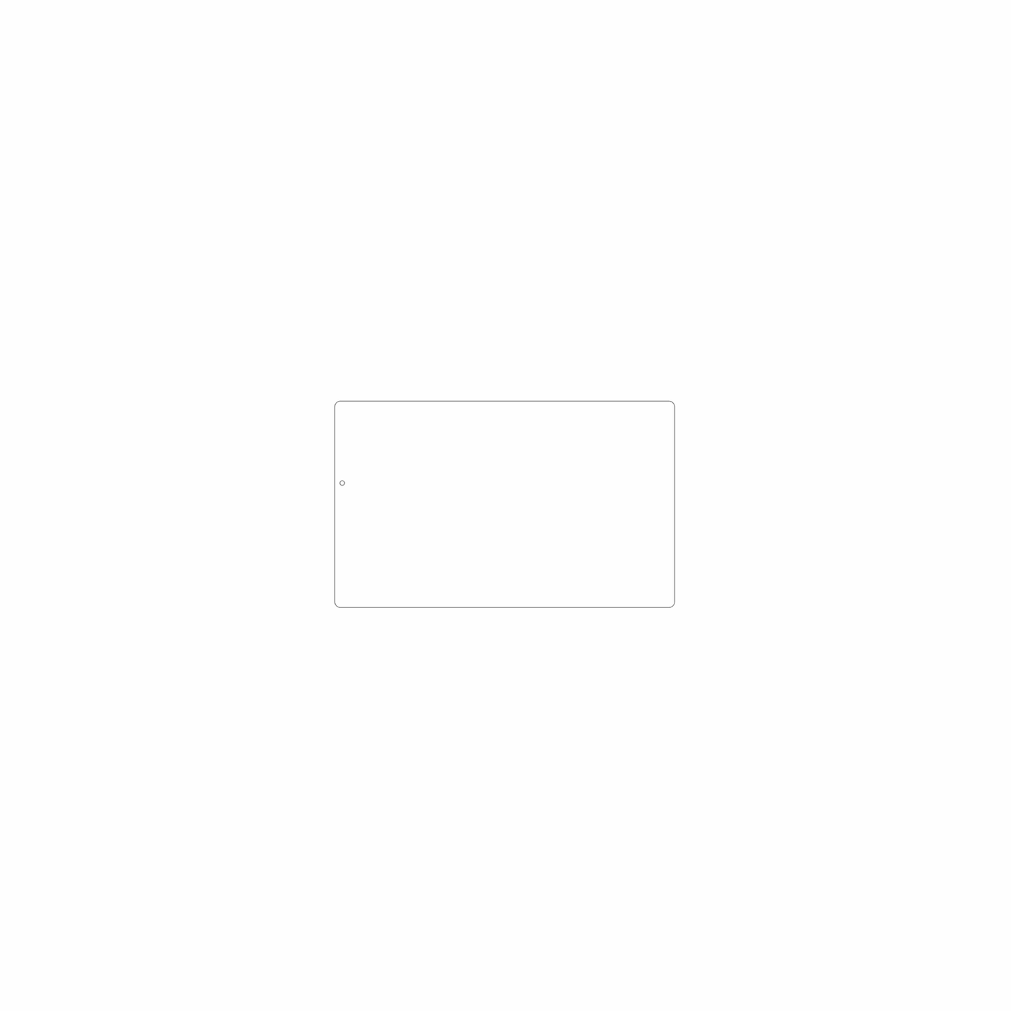 dipos Displayschutz für 8849 Tank Pad Ultra, mattierte Oberfläche, geringe Dicke und perfekte Passform