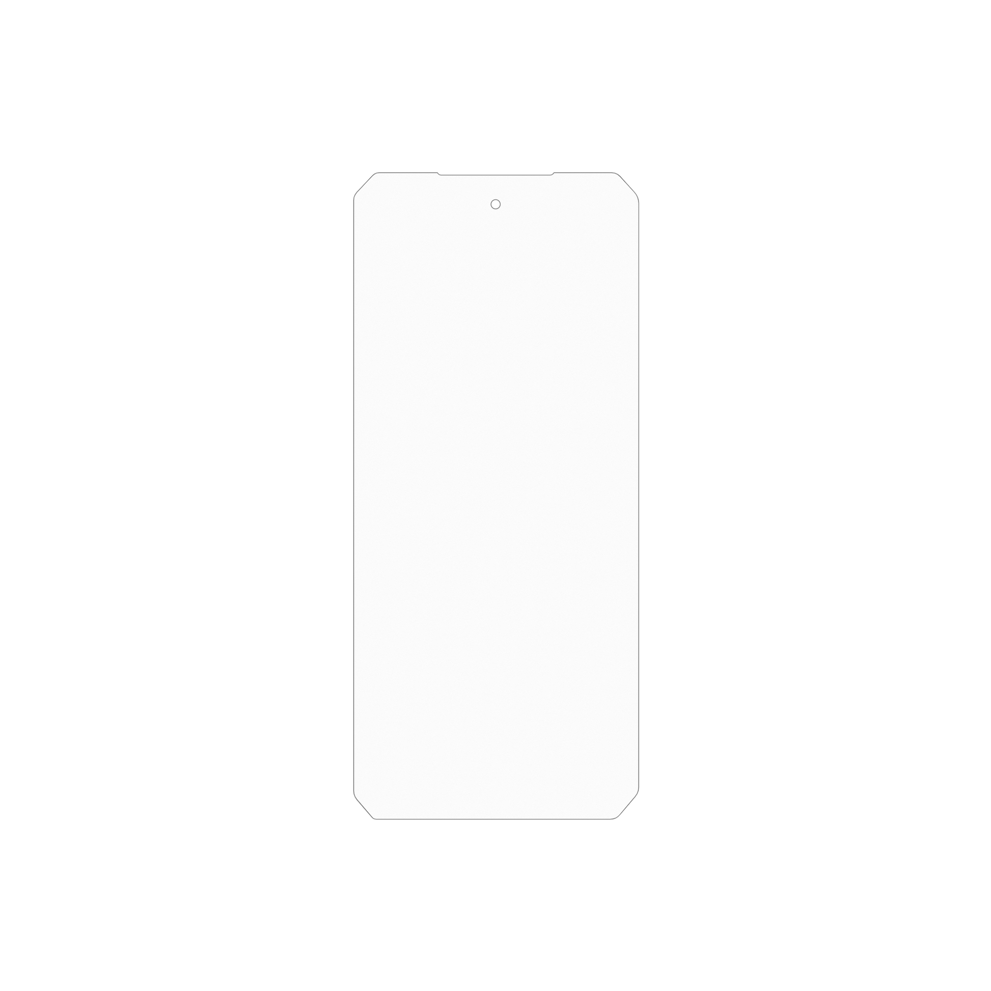 dipos Displayschutz für 8849 Tank X, mattierte Oberfläche, geringe Dicke und perfekte Passform