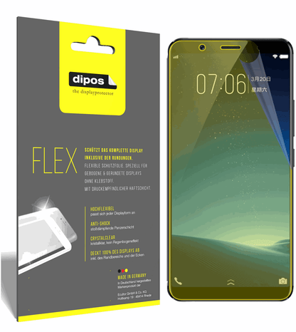 dipos FLEX 3x Clear Screen Protector for Vivo X20