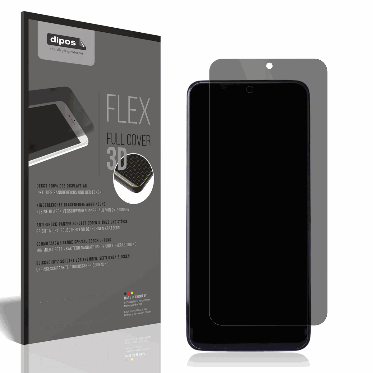 Full Cover Privacy Film for Oppo A5 2025 Screen Protector Anti-Shock
