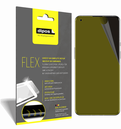 2x Screen Protector for OnePlus 9 Pro Protective Film covers 100% dipos Flex