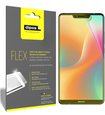 2x 3D Full Cover Screen Protector for Sharp Aquos S3 High Edition