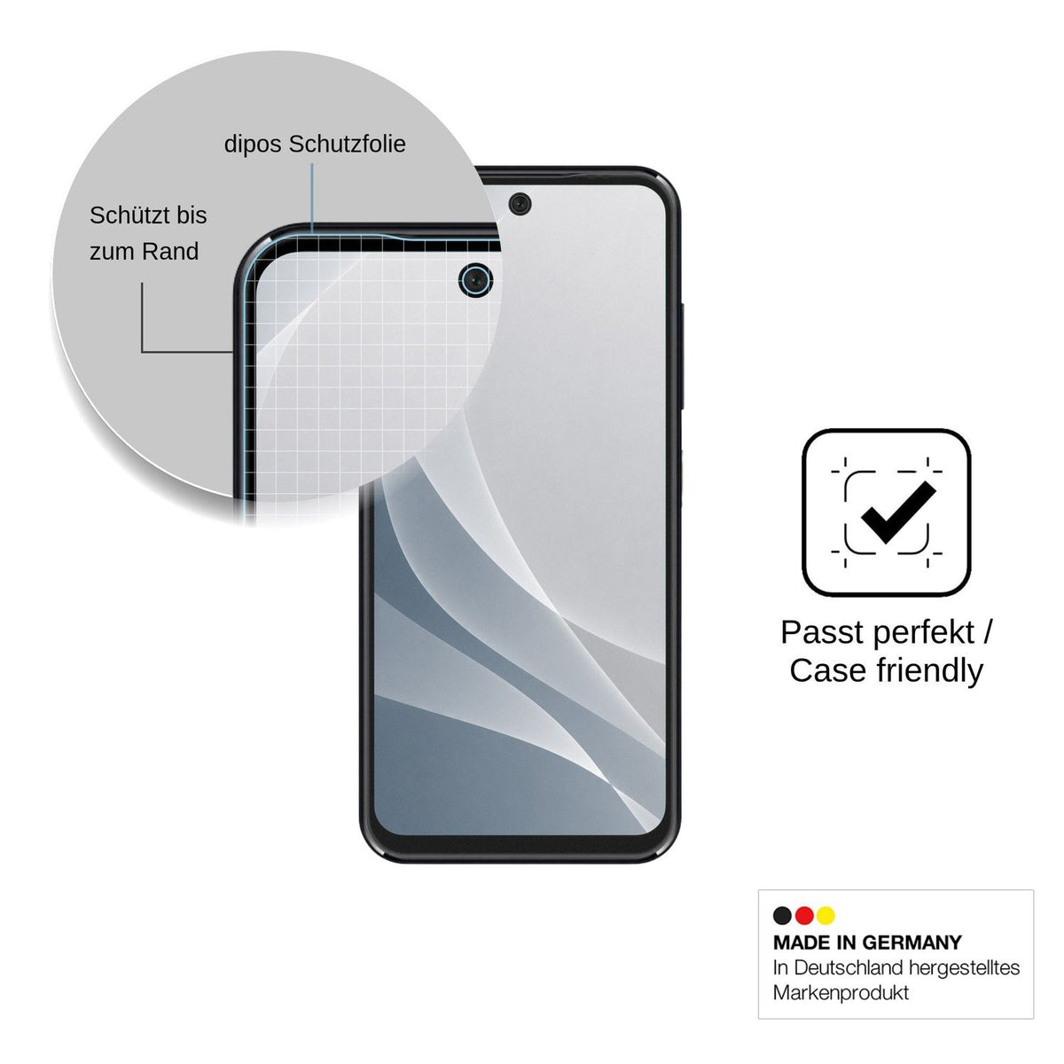 2x Screen Protector for Acer Sospiro A70 matte Flexible Glass 9H dipos