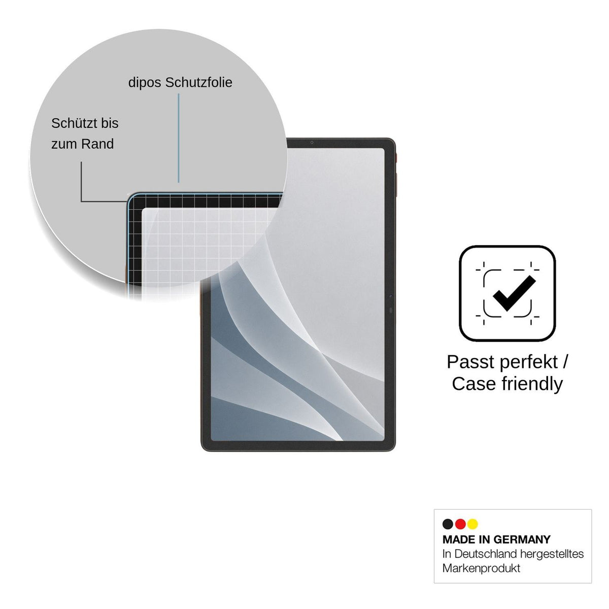 2x Screen Protector for Aiplus AI+ NovaTab 5G matte Flexible Glass 9H dipos