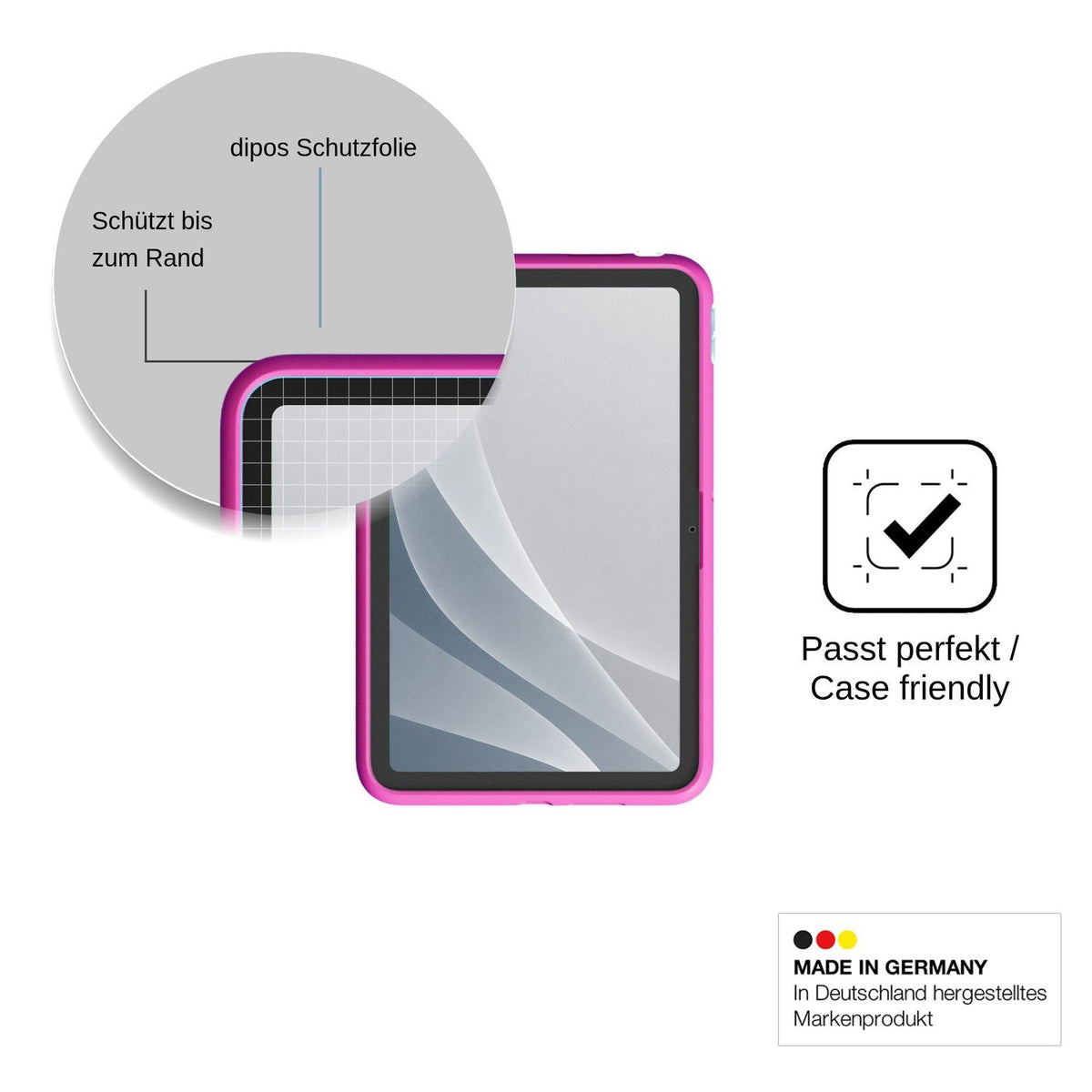 2x Screen Protector for Amazon Kids Tablet 8.7-inch matte Flexible Glass 9H dipos
