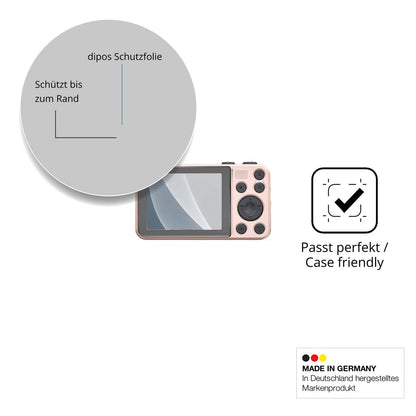 Schutzglasfolie mit optimaler Passform, zur Verwendung mit Hüllen geeignet