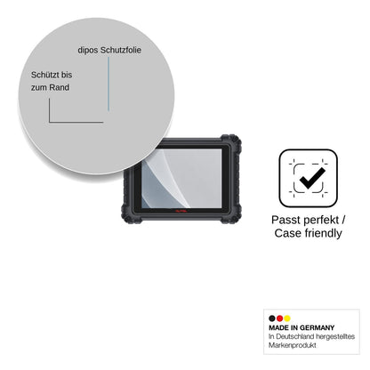 2x Screen Protector for Autel MaxiSys MS909 S2 matte Flexible Glass 9H dipos