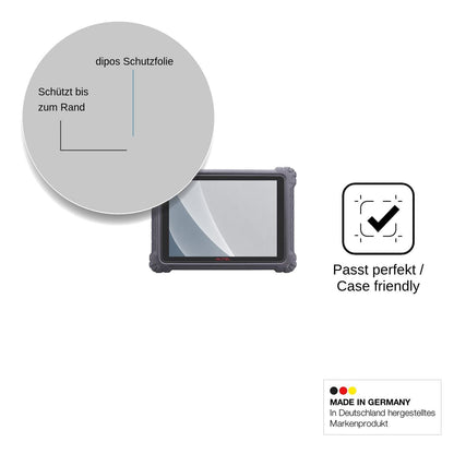 2x Screen Protector for Autel MaxiSys Ultra matte Flexible Glass 9H dipos