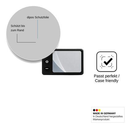 2x Screen Protector for Bassadoro Lenker Display S E matte Flexible Glass 9H dipos