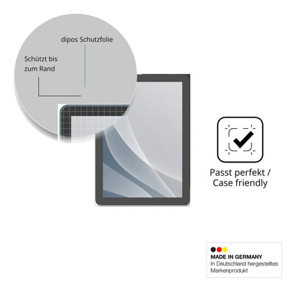 Schutzglasfolie mit optimaler Passform, zur Verwendung mit Hüllen geeignet