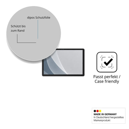Schutzglasfolie mit optimaler Passform, zur Verwendung mit Hüllen geeignet