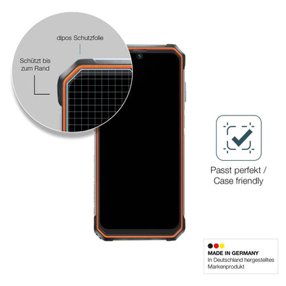 Schutzglasfolie mit optimaler Passform, zur Verwendung mit Hüllen geeignet