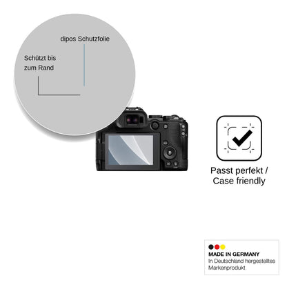 2x Screen Protector for Canon EOS R8 Mark II matte Flexible Glass 9H dipos