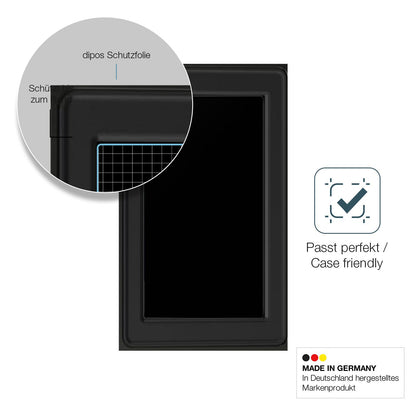 Schutzglasfolie mit optimaler Passform, zur Verwendung mit Hüllen geeignet