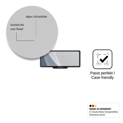 2x Screen Protector for Carpuride W619B matte Flexible Glass 9H dipos