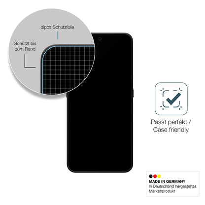 Schutzglasfolie mit optimaler Passform, zur Verwendung mit Hüllen geeignet