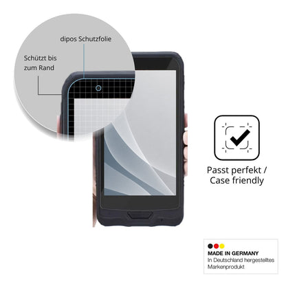 Schutzglasfolie mit optimaler Passform, zur Verwendung mit Hüllen geeignet