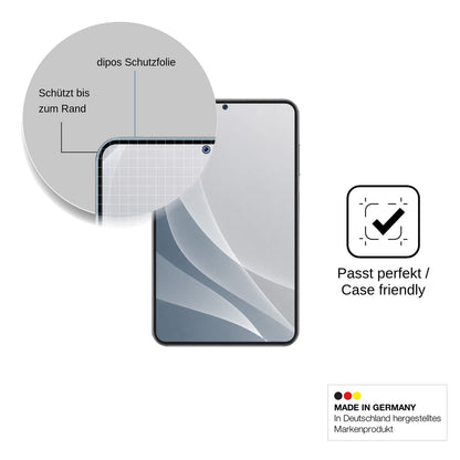 2x Screen Protector for Coolpad Cool X Wide matte Flexible Glass 9H dipos