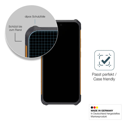 Schutzglasfolie mit optimaler Passform, zur Verwendung mit Hüllen geeignet