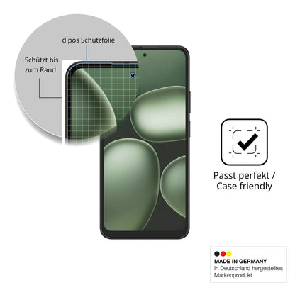 Schutzglasfolie mit optimaler Passform, zur Verwendung mit Hüllen geeignet