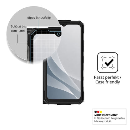 Schutzglasfolie mit optimaler Passform, zur Verwendung mit Hüllen geeignet