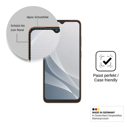 2x Screen Protector for Doogee Note 57 matte Flexible Glass 9H dipos