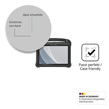 Schutzglasfolie mit optimaler Passform, zur Verwendung mit Hüllen geeignet