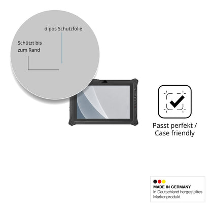 Schutzglasfolie mit optimaler Passform, zur Verwendung mit Hüllen geeignet