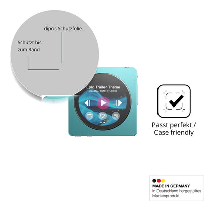 Schutzglasfolie mit optimaler Passform, zur Verwendung mit Hüllen geeignet