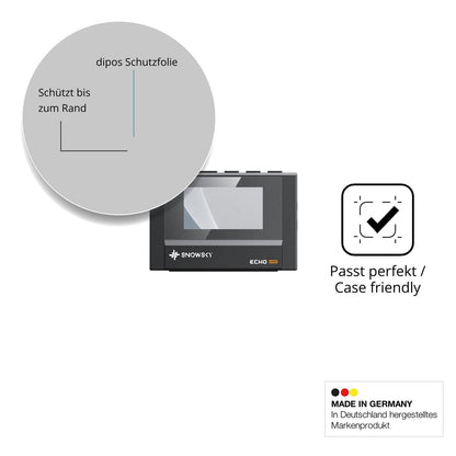 Schutzglasfolie mit optimaler Passform, zur Verwendung mit Hüllen geeignet