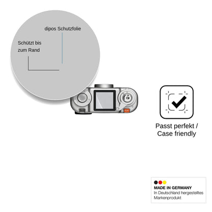 2x Screen Protector for Fujifilm instax Pal 2 matte Flexible Glass 9H dipos