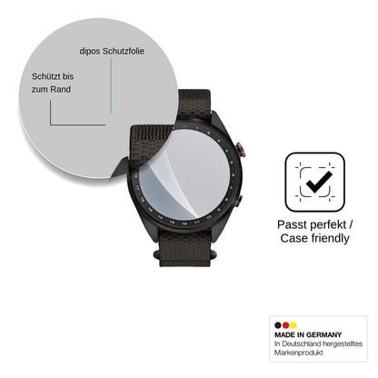 2x Screen Protector for Garmin Approach S72 matte Flexible Glass 9H dipos