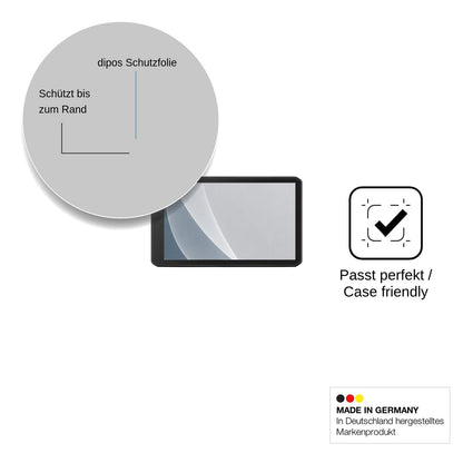 2x Screen Protector for Garmin CamperCam 795 matte Flexible Glass 9H dipos