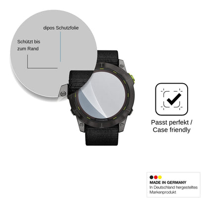2x Screen Protector for Garmin Enduro 2 matte Flexible Glass 9H dipos