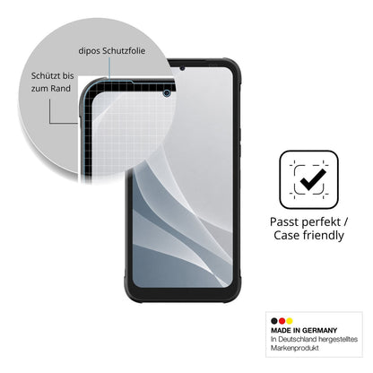 Schutzglasfolie mit optimaler Passform, zur Verwendung mit Hüllen geeignet