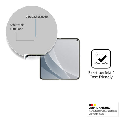 Schutzglasfolie mit optimaler Passform, zur Verwendung mit Hüllen geeignet