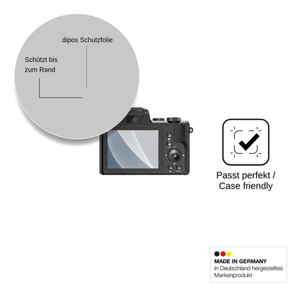 2x Screen Protector for HKOORLAMULS DC226 matte Flexible Glass 9H dipos