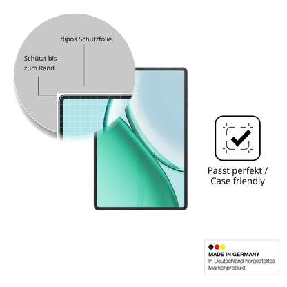 Schutzglasfolie mit optimaler Passform, zur Verwendung mit Hüllen geeignet