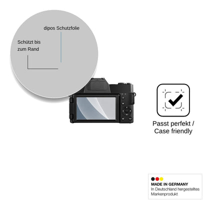 2x Screen Protector for HOOPWNE DC075 matte Flexible Glass 9H dipos