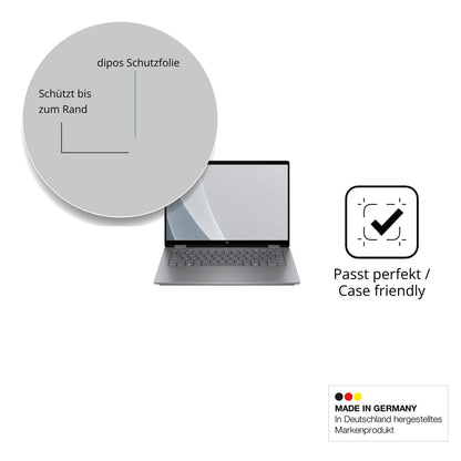 Schutzglasfolie mit optimaler Passform, zur Verwendung mit Hüllen geeignet