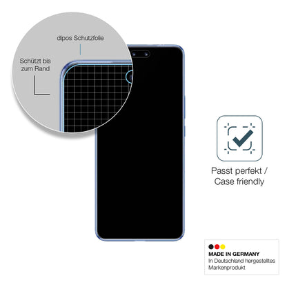 Schutzglasfolie mit optimaler Passform, zur Verwendung mit Hüllen geeignet