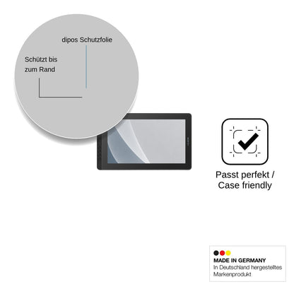 2x Screen Protector for Huion Kamvas 16 2021 matte Flexible Glass 9H dipos