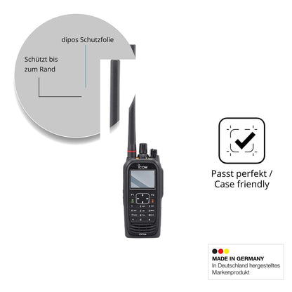 Schutzglasfolie mit optimaler Passform, zur Verwendung mit Hüllen geeignet