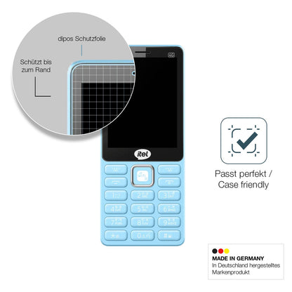 Schutzglasfolie mit optimaler Passform, zur Verwendung mit Hüllen geeignet