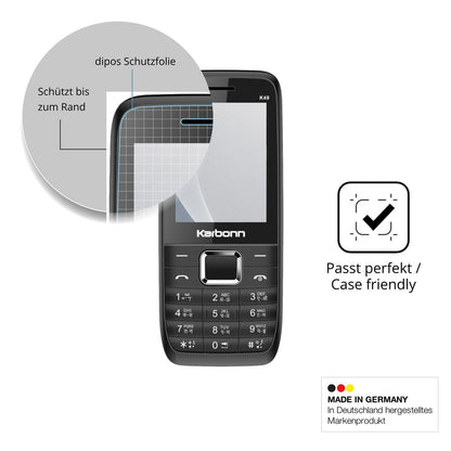 Schutzglasfolie mit optimaler Passform, zur Verwendung mit Hüllen geeignet