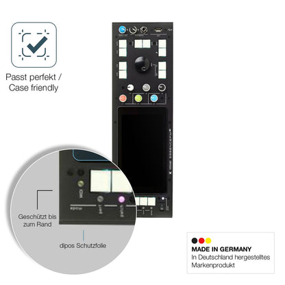 Schutzglasfolie mit optimaler Passform, zur Verwendung mit Hüllen geeignet