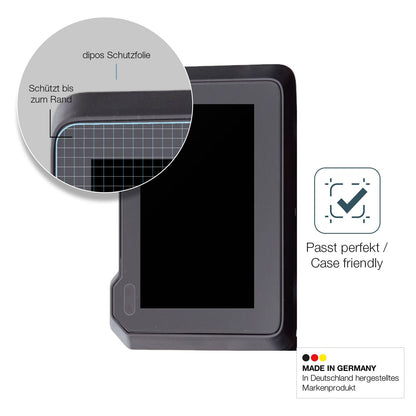 Schutzglasfolie mit optimaler Passform, zur Verwendung mit Hüllen geeignet