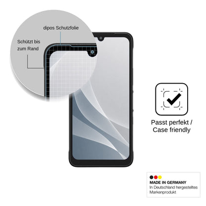 2x Screen Protector for Kyocera Digno BX4 matte Flexible Glass 9H dipos