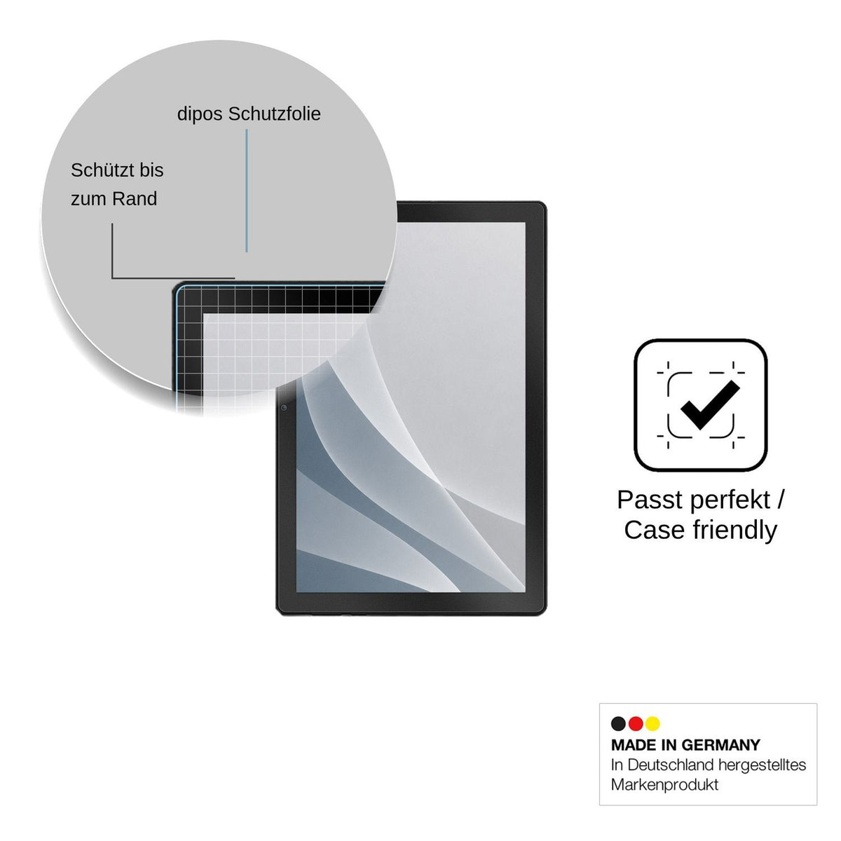 2x Screen Protector for Laptok Gemini AI matte Flexible Glass 9H dipos