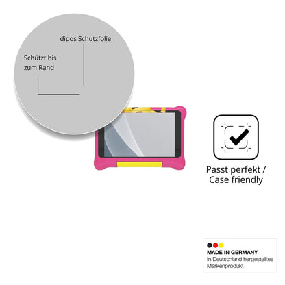Schutzglasfolie mit optimaler Passform, zur Verwendung mit Hüllen geeignet